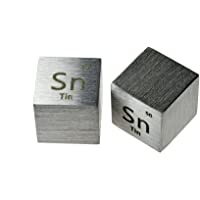 Los mejores  - Lata de metal 10 mm Densidad cubo 99-9% Pure